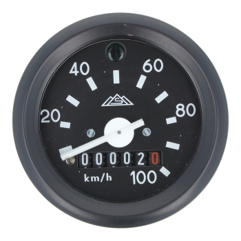 MMB Tacho, Tachometer mit Blinkkontrolle (100kmh), Simson S51, S53, S70,